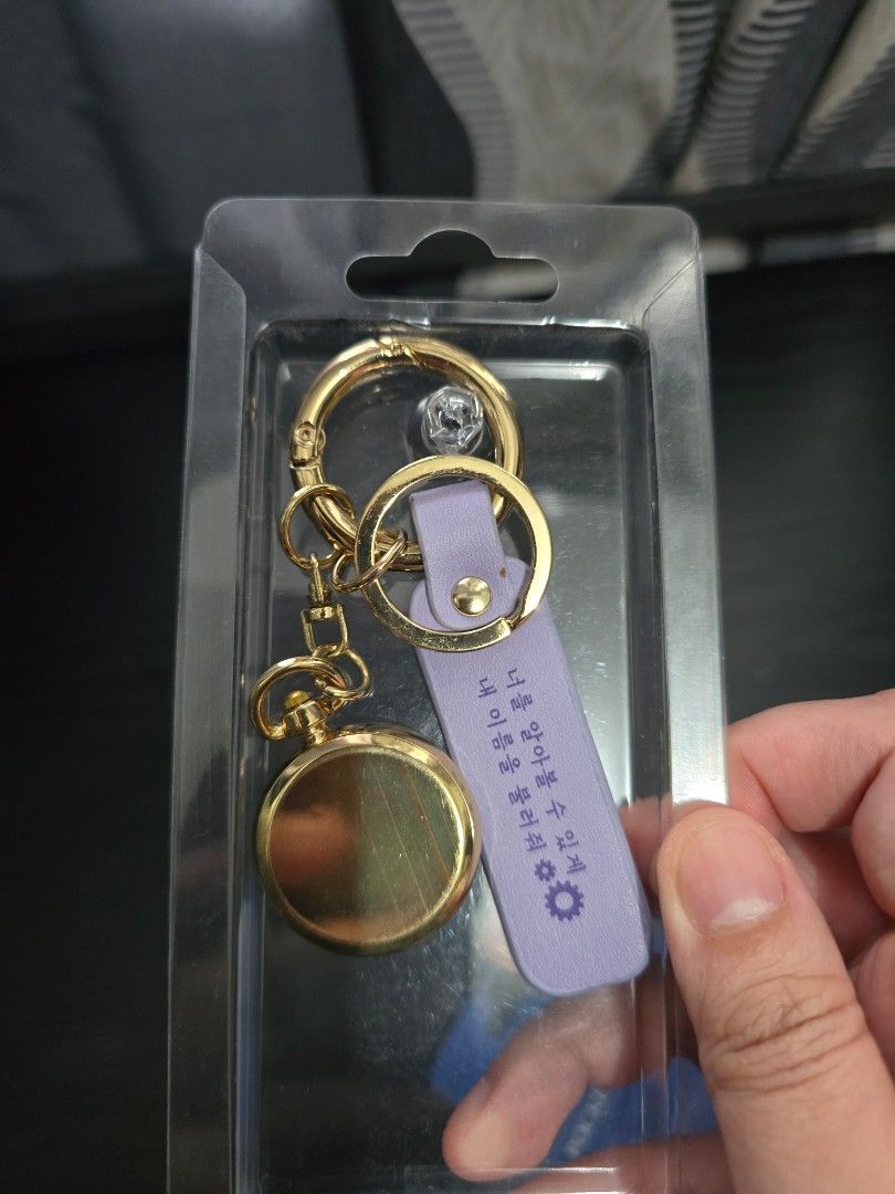 IU Present I Pocket Watch (Category: Music Accessories) located in Quezon City. Submitted by diaryofafandom (Listing ID 1452812756, Image 3). Description: - IU Present I Pocket Watch unsealed good condition need to change battery (SR626SW battery) [RARE] rfs: need funds location QC.