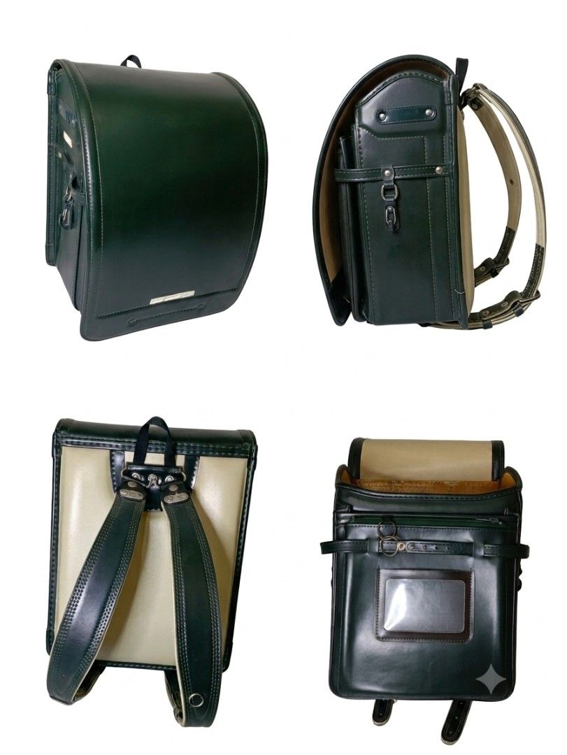 Japanese Randoseru School Backpack - Black, Green, Red (Category: Backpacks) located in Caloocan City. Submitted by parungaoai70385 (Listing ID 1452720488, Image 3). Description: - Authentic Japanese Randoseru school bags - Available in classic Black, Deep Green, and Vibrant Red - Renowned for exceptional durability and structured design - Spacious interior with built-in compartments for organization - Padded shoulder straps for maximum comfort -