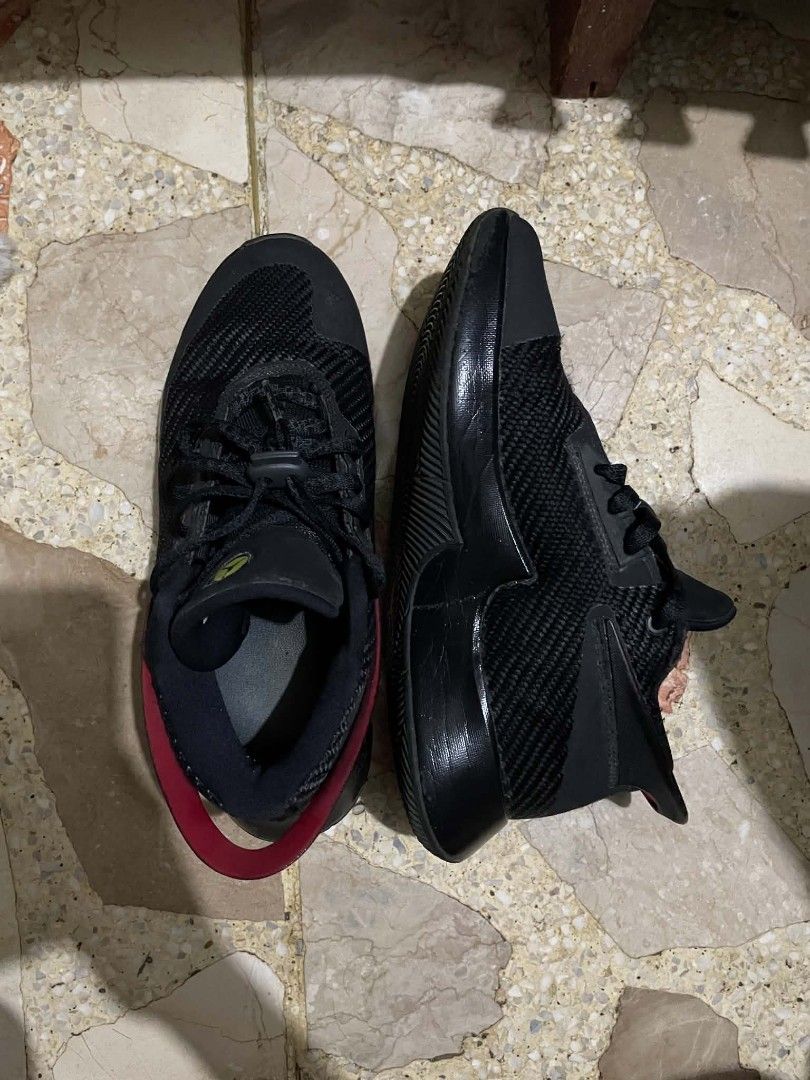 JORDAN'S (Category: Casual Shoes) located in Manila. Submitted by daniel7584 (Listing ID 1452818986, Image 3). Description: (JORDAN'S FOR SALE) RFS: Need Funds (Both Size 7.5) Jordan Fly LockDown ColorWay: Black/Varsity Red-Dandelion Style: AJ9499-012 Air Jordan 4 Retro SE "Zen Master" ColorWay: Amethyst Wave/Bright Crimson/Black/Cement Grey Style: DH7138-506 Condition: Minimal Yellow Stain not usually wearing it, the shoes stock long while but m