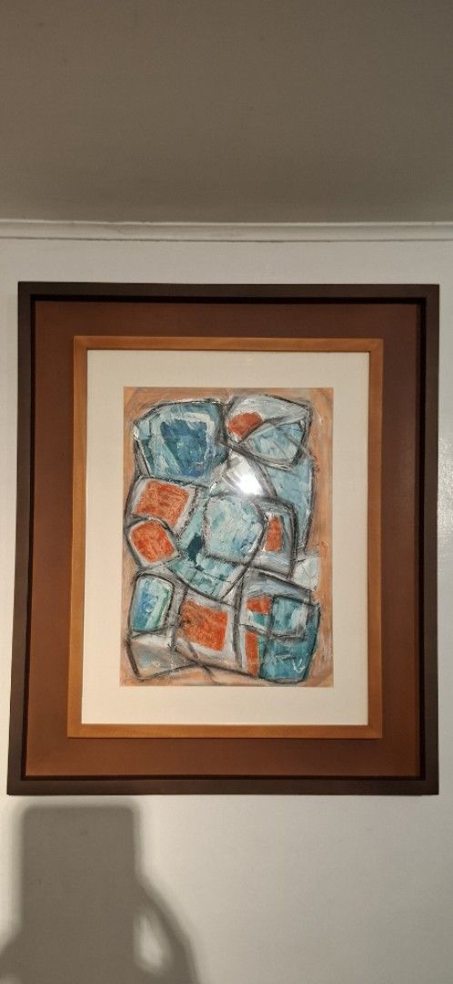 Jose joya (Category: Art & Prints) located in Manila. Submitted by art2art (Listing ID 1452842468, Image 1). Description: joya collage 83 11.7 x 16.5 in mixed media on paper w/coa.