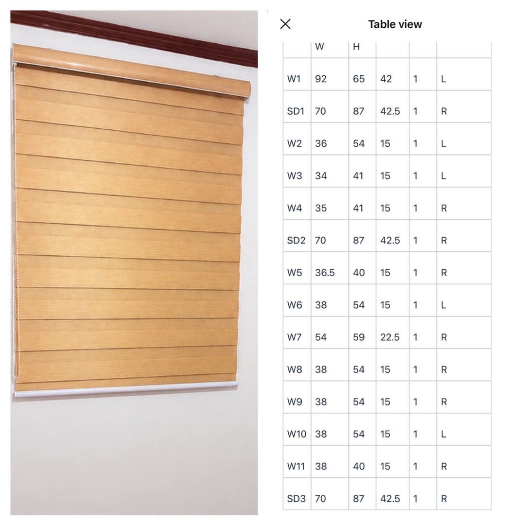 Korean Blinds 50% discount! (Category: Curtains & Blinds) located in Bacoor. Submitted by torbenvase13478 (Listing ID 1449852806, Image 1). Description: 14 pcs blinds. Description and size in the photos. Kontakt me for price per piece. .