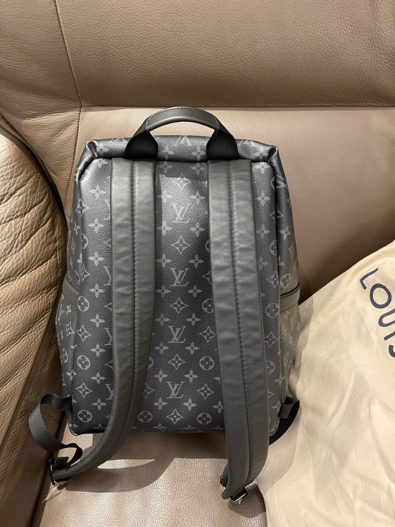 Louis Vuitton Apollo Backpack Monogram Eclipse (Category: Bags & Wallets) located in Kuala Lumpur. Submitted by gadageroti08088 (Listing ID 1452839189, Image 2). Description: Louis Vuitton Apollo Backpack, model M43186 Monogram Eclipse. Near new condition, comes with original dust bag. Spacious interior, suitable for daily commute and travel..
