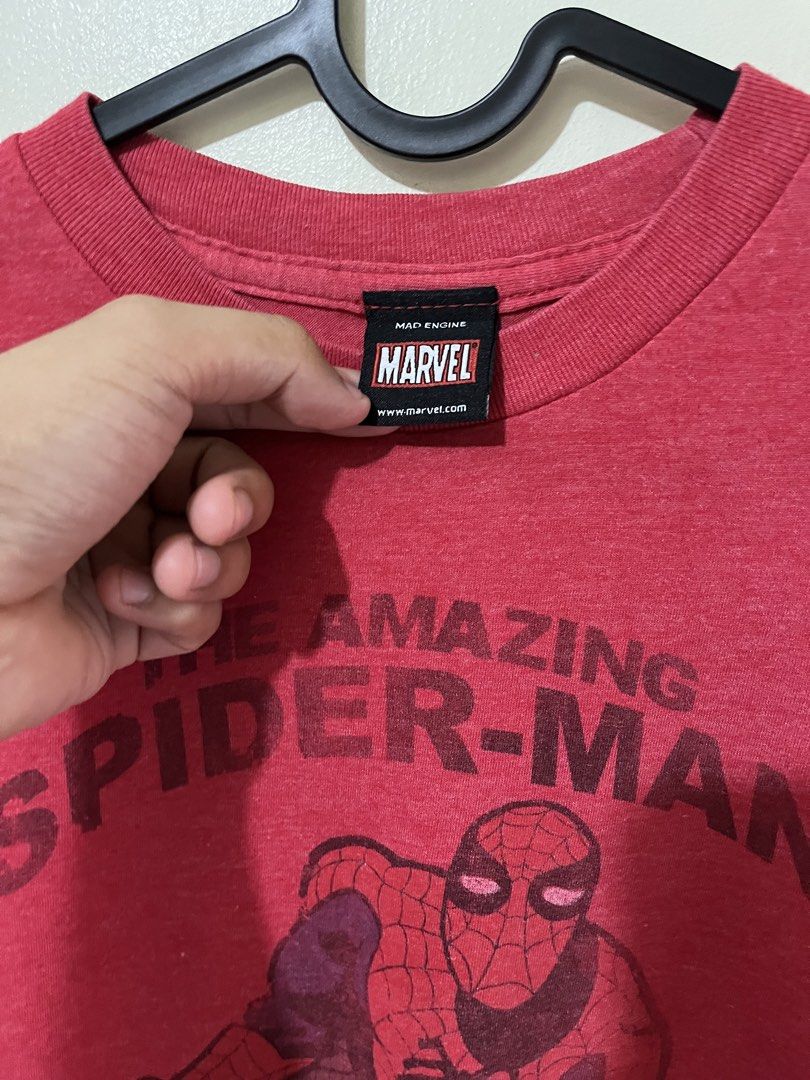 Mad Engine The Amzing Spiderman (Category: Tshirts & Polo Shirts ) located in Las Pinas. Submitted by mysticstone_806e38 (Listing ID 1452714639, Image 2). Description: Size Large No Issue.