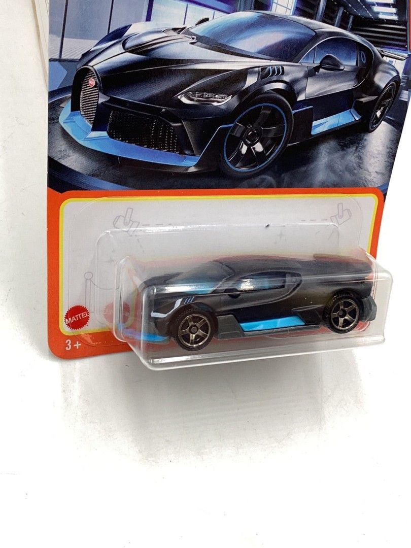 Matchbox Bugatti Divo 2018 Black Blue (Category: Vehicle & Diecast Models) located in Quezon City. Submitted by caseybrian47891 (Listing ID 1452716119, Image 3). Description: Matchbox 2018 Bugatti Divo - Color: Matt Black with blue accents - Material: Die-cast metal -Rare hard to Find - Series: 100 - Highly detailed model - Ideal for collectors and car enthusiasts -Can send thru lbc or lalamove .