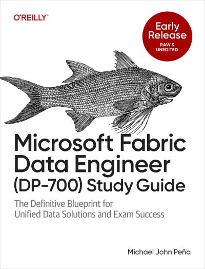 Microsoft Fabric Data Engineer (DP-700) Study Guide (Category: Textbooks) located in Singapore. Submitted by djtotoro (Listing ID 1452837708, Image 1). Description: Microsoft Fabric is becoming essential for enterprise data professionals. Whether you're preparing for the DP-700 exam or looking to deepen your real-world skills, this study guide is your trusted companion. Author Michael John Pena, a leading Fabric trainer and early DP-700 achiever,