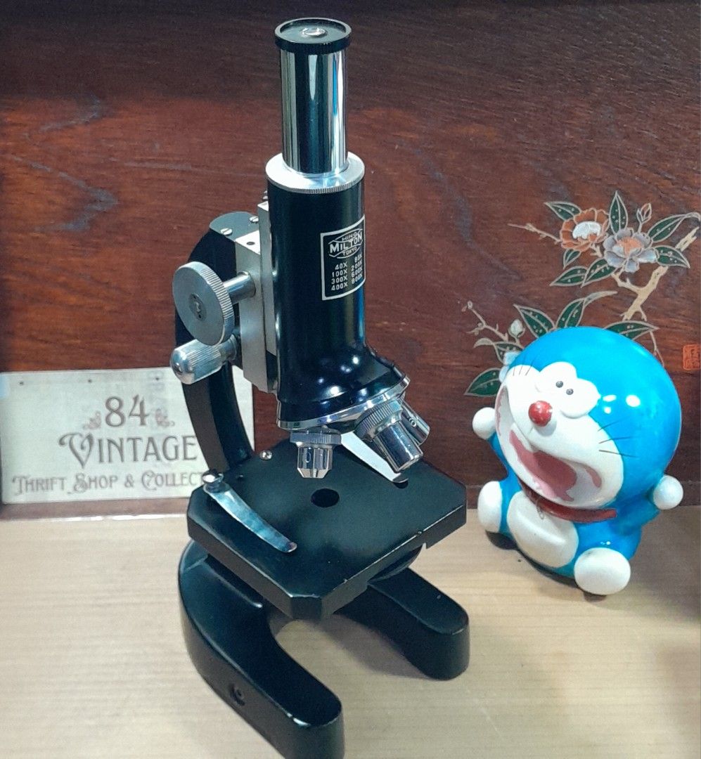 Milton Microscope (Category: Medical Supplies & Tools) located in Las Pinas. Submitted by 84vintage (Listing ID 1452808382, Image 1). Description: Milton Microscope with Clean optics and lot's of features NOT AVAILABLE in cheap ones. ✓ Tested Working with Samples taken using a cellphone handheld on the objective. ✓ Aperture Control ✓ Fine and Coarse Focusing Knobs let's you focus quickly and precisely ✓ 4 Objectives ✓ Mirror or Electronic light c
