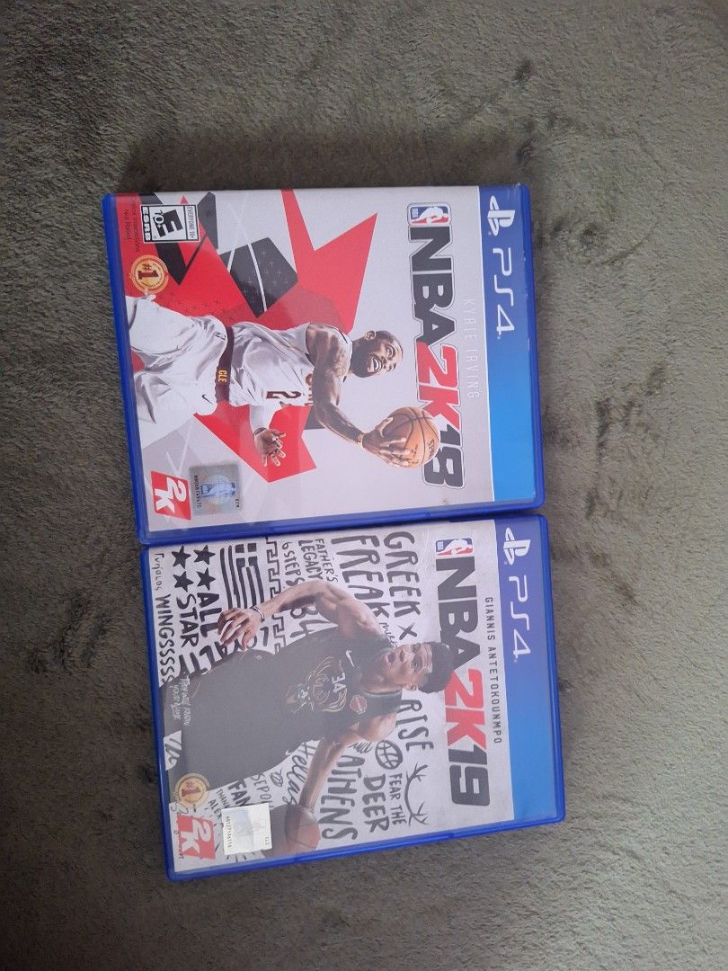 Nba 2k 18 and 19 (Category: PlayStation) located in Quezon City. Submitted by kajousensei (Listing ID 1452778867, Image 1). Description: 400 each if buy both pwede tawaran.