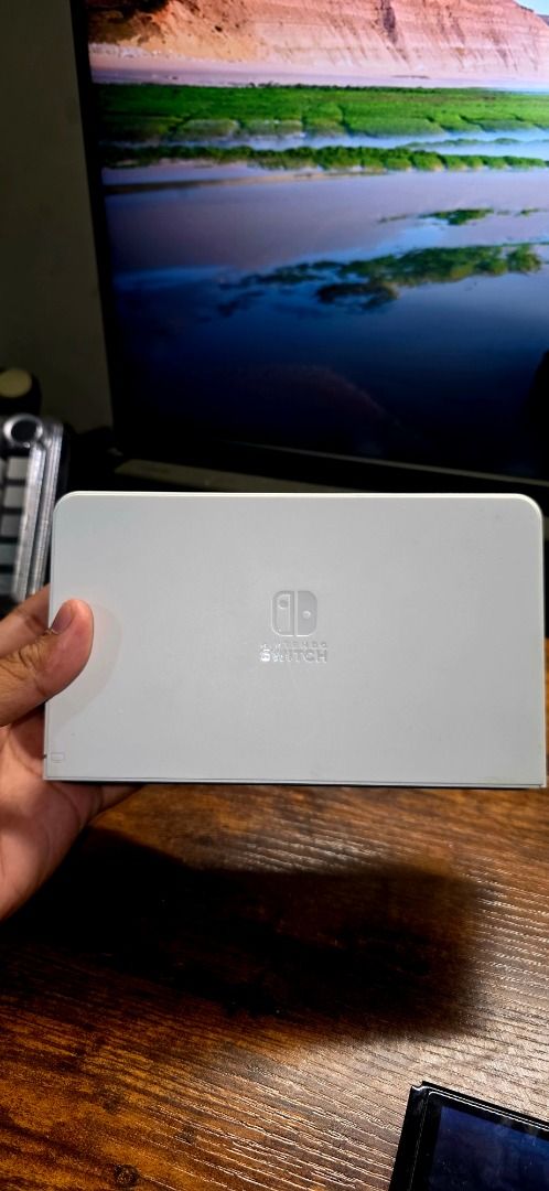 Nintendo Switch OLED White | Complete with Box | Like New (Category: Nintendo) located in Bayambang. Submitted by daaneee (Listing ID 1452861533, Image 3). Description: Nintendo Switch OLED Model (White) Selling my Nintendo Switch OLED in excellent condition. I rarely have time to play anymore, so I've decided to let it go. Condition • Like New • 100% Working • Adult-owned • Well maintained • No hidden issues • Rarely used Inclusions • Nintendo S