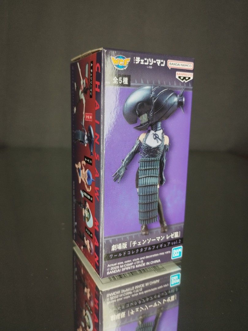 [Onhand] Chainsawman Bomb Devil WCF (Category: Figurines & Statues) located in Tayug. Submitted by wunowuno (Listing ID 1438866927, Image 2). Description: (BIB with a good box and figure) Can ship anytime of the day. Once the items are fully paid. Failure to pay after the due date, automatic cancelled. ❎ Sensitive ❎ Impulsive ❎ Cancellation 🚒 JNT 💸 Gshac, Maribank, or Maya 📌 Tayug Pangasinan 🫴🏼 Onhand Tayug Pangasinan.