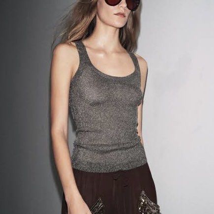 PENA Trendy Shimmer Night Out Tank (Category: Sleeveless) located in Cebu City. Submitted by theeeeclutters (Listing ID 1452798073, Image 1). Description: L on tag but fits M best Similar to first photo !.
