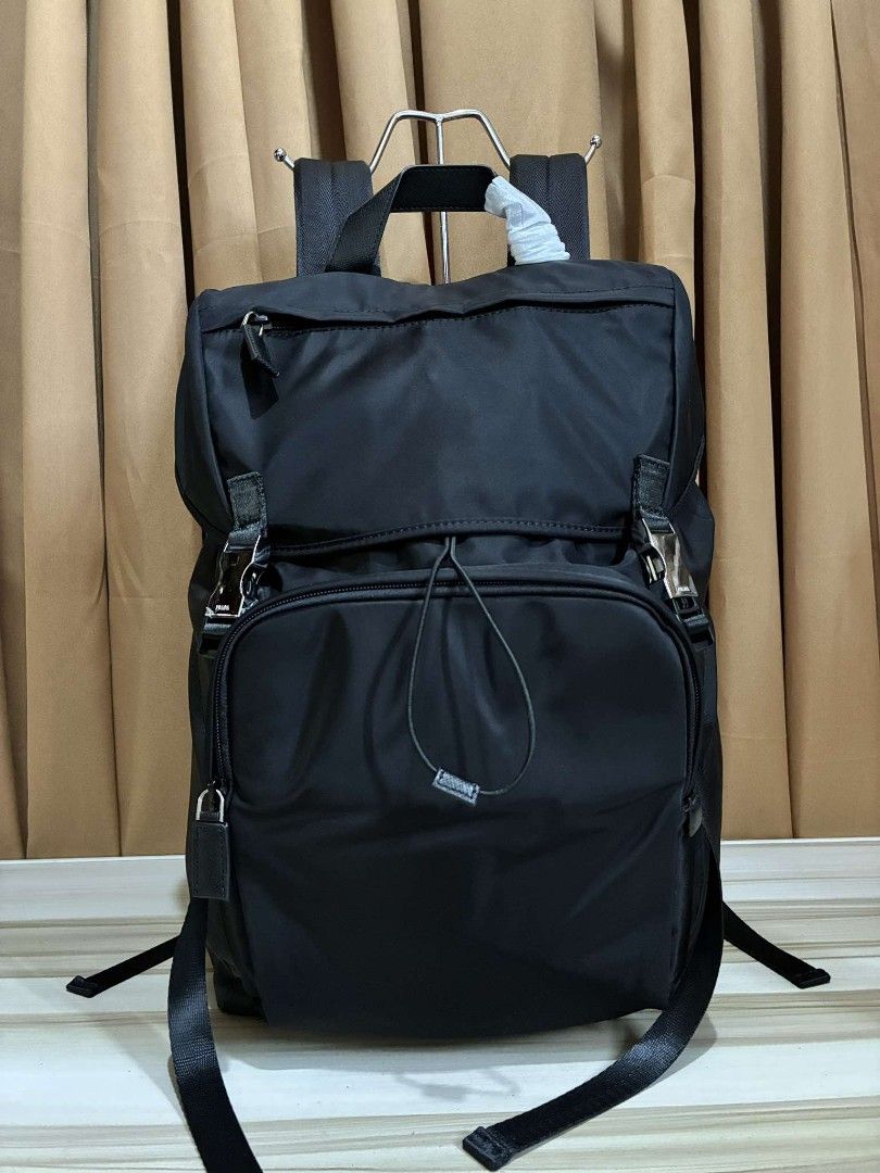 Prada Nylon Tessuto Backpack (Category: Luxury Bags & Wallets) located in Las Pinas. Submitted by ajen7 (Listing ID 1452760143, Image 2). Description: .