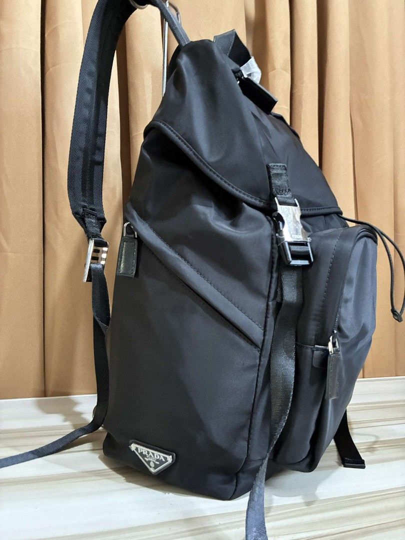 Prada Nylon Tessuto Backpack (Category: Luxury Bags & Wallets) located in Las Pinas. Submitted by ajen7 (Listing ID 1452760143, Image 1). Description: .