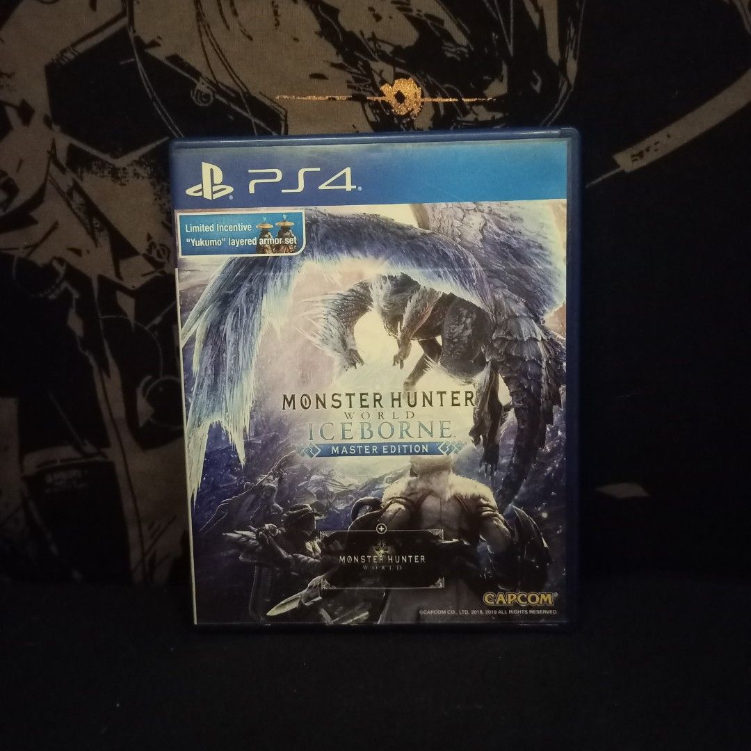 Ps4 Monster hunter iceborne (Category: PlayStation) located in Caloocan City. Submitted by starkstark (Listing ID 1452861295, Image 1). Description: (READ DESCRIPTION) SALE OR TRADE SALE or TRADE Make an offer po rfs: want new games Price Posted po Montalban location pwede shipping sagot ni buyer shipping fee buyer will handle the shipping kung gusto nyo cash on delivery sa lalamove kau magbook can provide pictures and videos upon request if sure