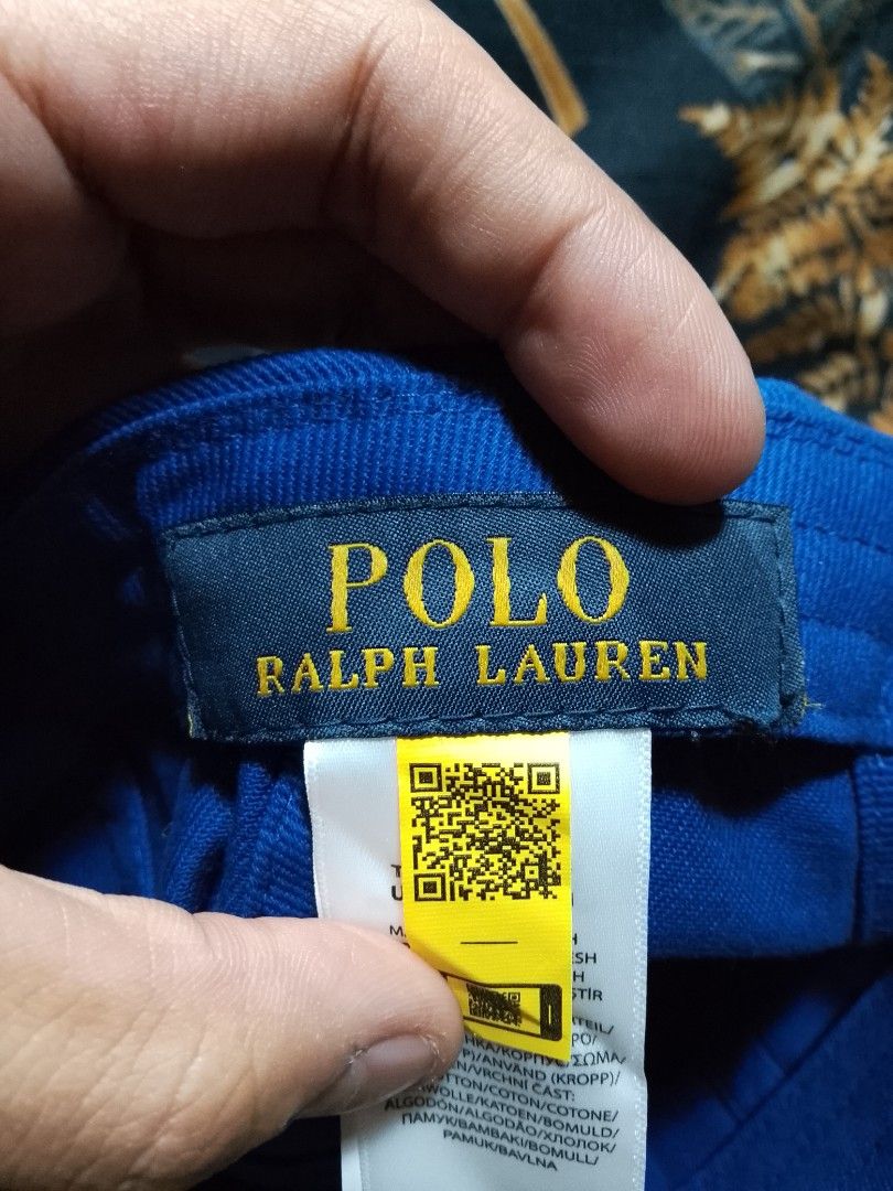 RalphLauren Dadhat (Category: Caps & Hats) located in Mabalacat. Submitted by zero2mthrift (Listing ID 1452820491, Image 3). Description: One size Excellent condition 10/10 Color rate or better Complete tags Scanable QR Location: Pampanga.