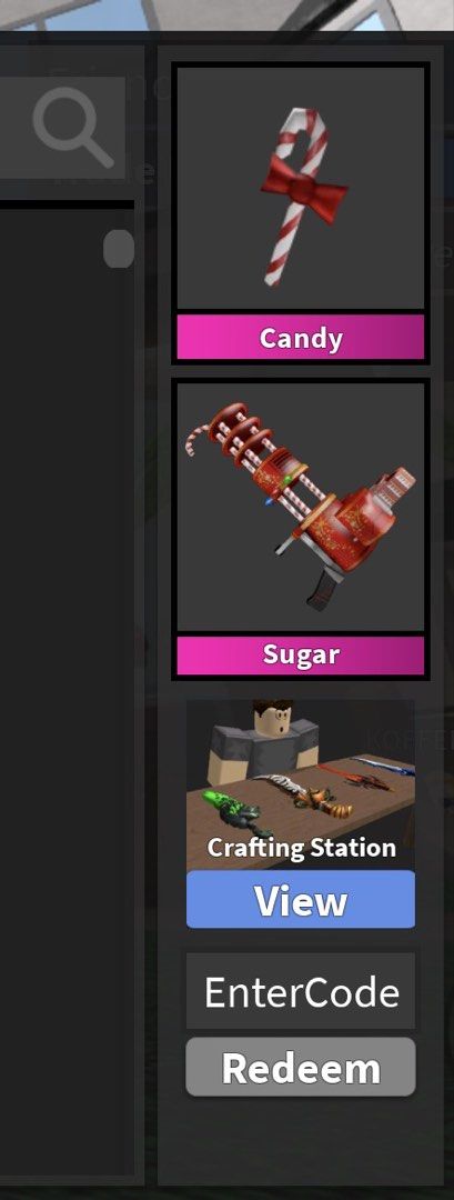 Roblox Murder Mystery “Candy and Sugar” Set (Category: In-Game Products) located in Quezon City. Submitted by pwrproductions (Listing ID 1452795666, Image 1). Description: .