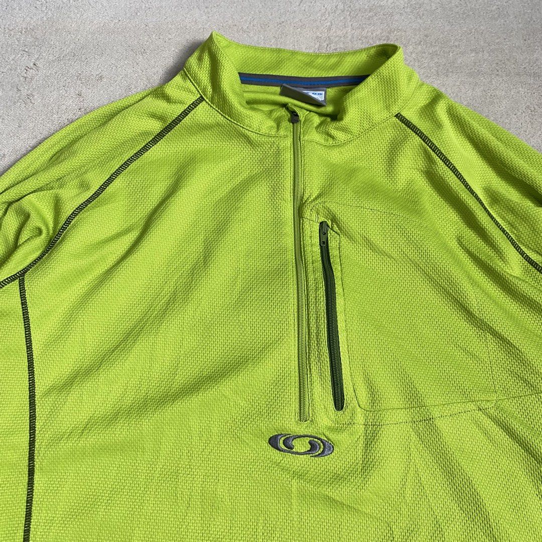 Salomon Halfzip (Category: Activewear) located in Polomolok. Submitted by larnel27 (Listing ID 1452820822, Image 2). Description: - Excellent condition - Size med to large - Dimension:21x25 - No flaws.