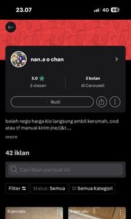 (Kategori: ) berada di . Dikirim oleh ditulll (ID iklan 1452854544, Gambar 1). Deskripsi: .
