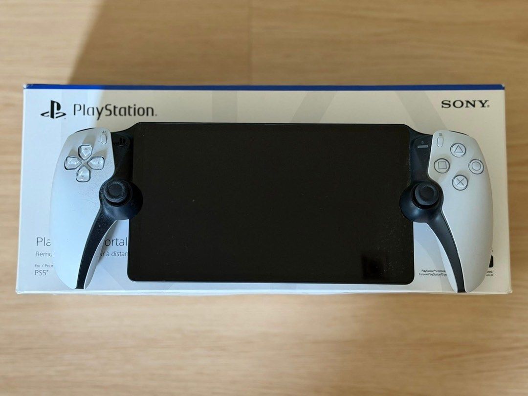 Sony PlayStation Portal Remote Player for PS5 (Category: PlayStation) located in Quezon City. Submitted by tyelchi (Listing ID 1452851811, Image 2). Description: - Connects to your PS5 console - Play your PS5 games on an 8-inch screen - Full DualSense controller experience - Box included - Perfect for gaming in another room.