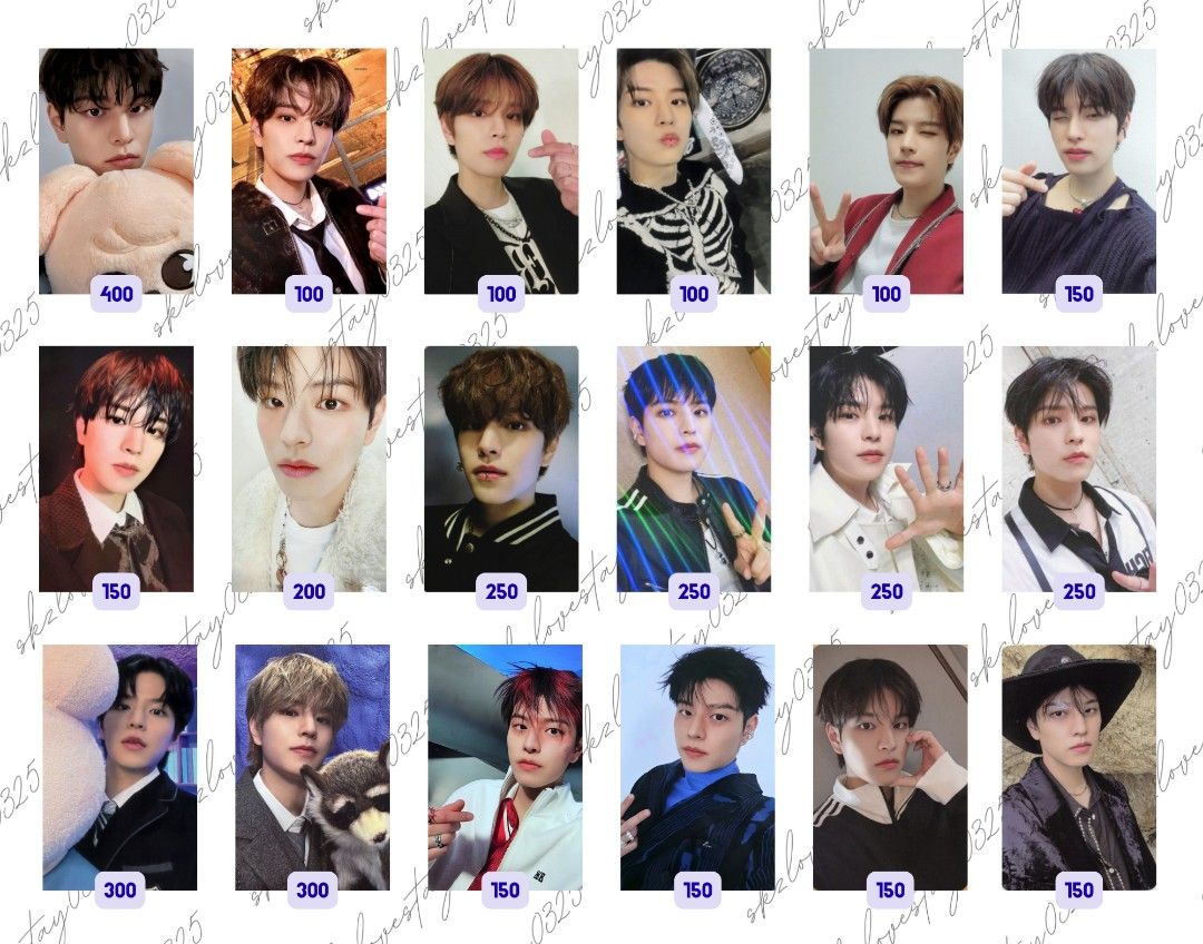 Stray Kids Seungmin Photocards (Category: K-Wave Merchandise) located in Manila. Submitted by emceebns (Listing ID 1452781463, Image 1). Description: .