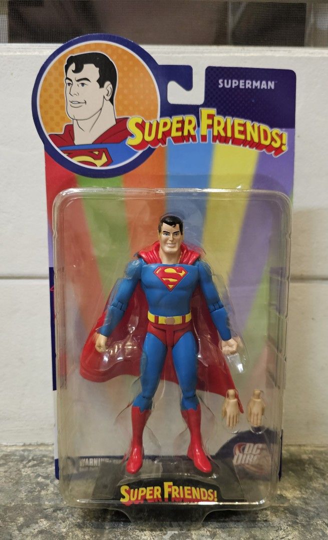 SUPER FRIENDS SET - 2007 DC Direct Re-Activated Series (Category: Figurines & Statues) located in Quezon City. Submitted by charliebrown_olx (Listing ID 1452830678, Image 2). Description: JUSTICE LEAGUE, • Set Price: P12,000.00 • Set Includes: 1. SUPERMAN 2. BATMAN 3. WONDER WOMAN 4. THE FLASH • New, Factory Sealed • Near-Mint Card, WYSIWYG • Sorry Last Price Already ▪︎ Pickup only at Obudan St Brgy Manresa QC (D.Tuazon St/Banawe St) ▪︎ Shipping 