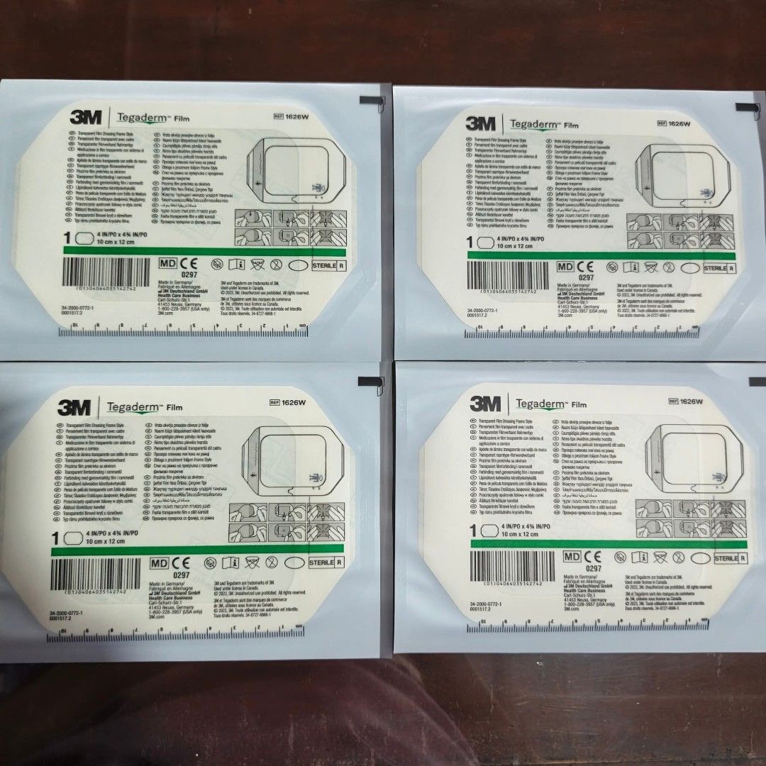 Tegaderm film 3M 4x4 (Category: Medical Supplies & Tools) located in Quezon City. Submitted by medicsupplies_09 (Listing ID 1452744146, Image 2). Description: same day deliver via lalamove.