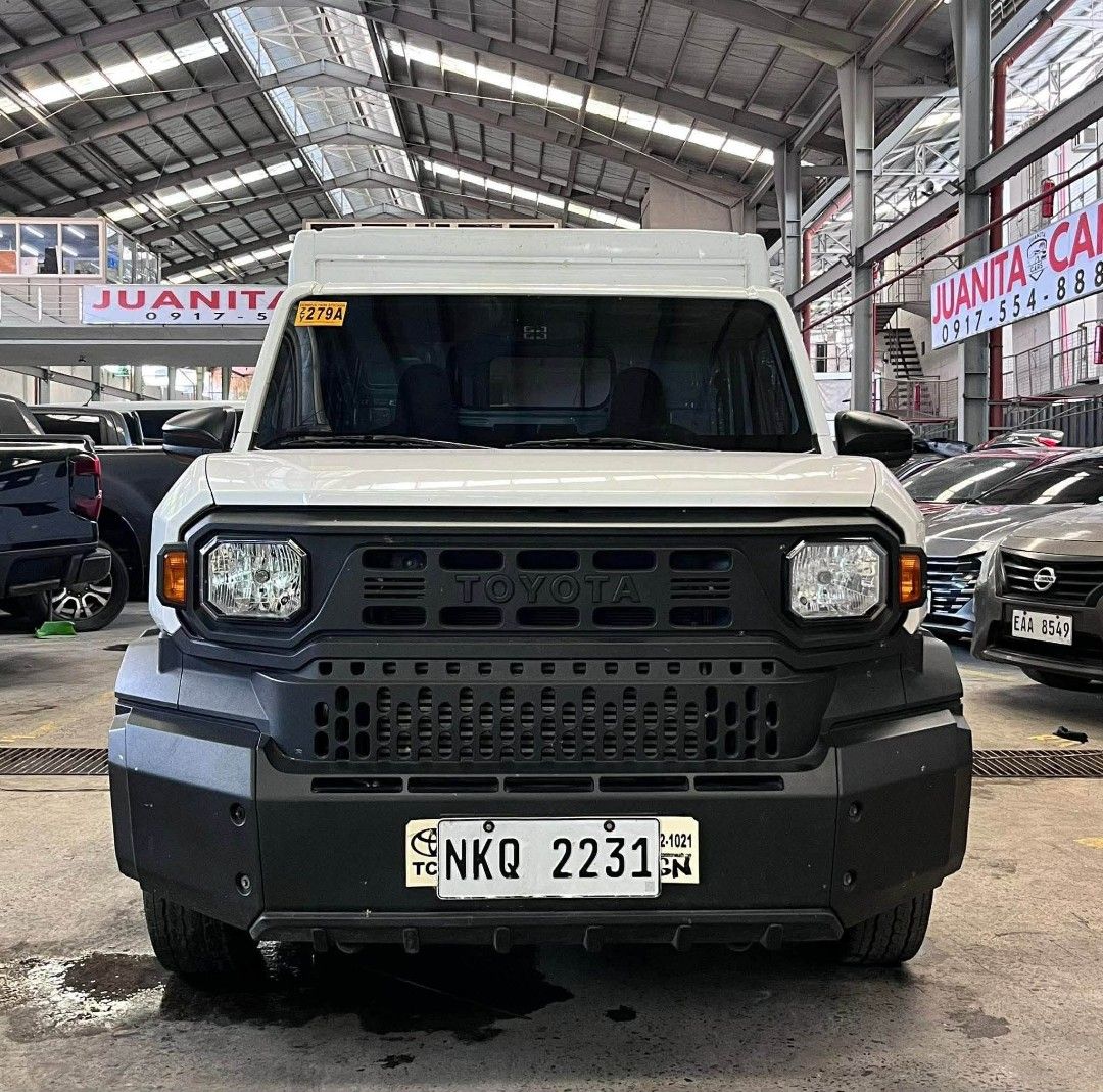 Toyota Tamaraw (Category: Used Cars) located in Cainta. Submitted by juanitacars (Listing ID 1452716037, Image 1). Description: 🚗 2025 Toyota Tamaraw FX Dual AC 💰₱ 530,000 ✅ 23tkms nkq2231 ✅ sariwa at maayos itong unit. nabili ko ito sa TFS. may apprehension ito na ₱200k dahil sa colorum violation na hindi kasama sa posted price. 🔆 yung head unit pala ibalik ko sa stock 🏢 Juanita Cars, Molina Cmpd., Policarpio St., Bgy. San Andres, Cainta, Ri