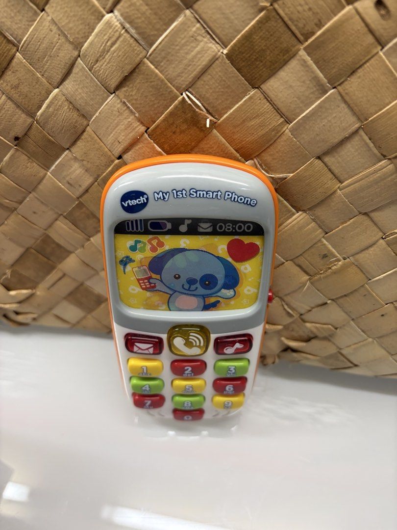 V tech telephone toy (Category: Infant Playtime) located in Manila. Submitted by thebookclubz (Listing ID 1452824726, Image 1). Description: .