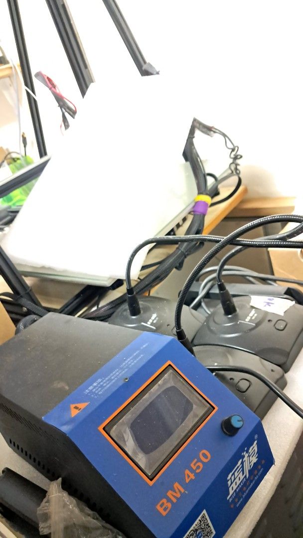 3D printer （分類：打印機及影印機）位於 Hong Kong。 由 save_mars 提交（商品編號 1452930230，圖片 2）。簡介： 藍模3D printer 450*450x450mm大機，正常運作，適合技術同好，不提供技術支援，公司清倉 。