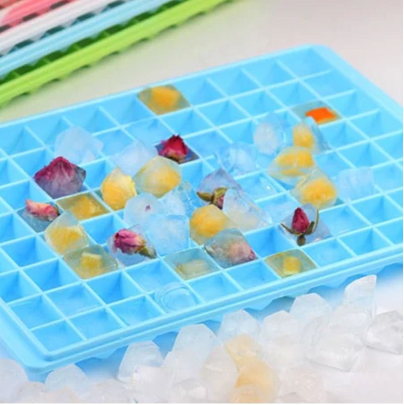 96 Grid Ice Cube Tray (Category: Cookware & Accessories) located in Manila. Submitted by acbdiane (Listing ID 1452918517, Image 3). Description: Specifications: The colorful and creative ice mold is made of high-quality plastic, which is soft and odorless. You can use it to make candy, chocolate, and ice cubes. It is suitable for parties, bars, and your kitchen. Item Name: Ice Mold Material: PP Color: Sent by Random Features: Odorless, Easy-relea