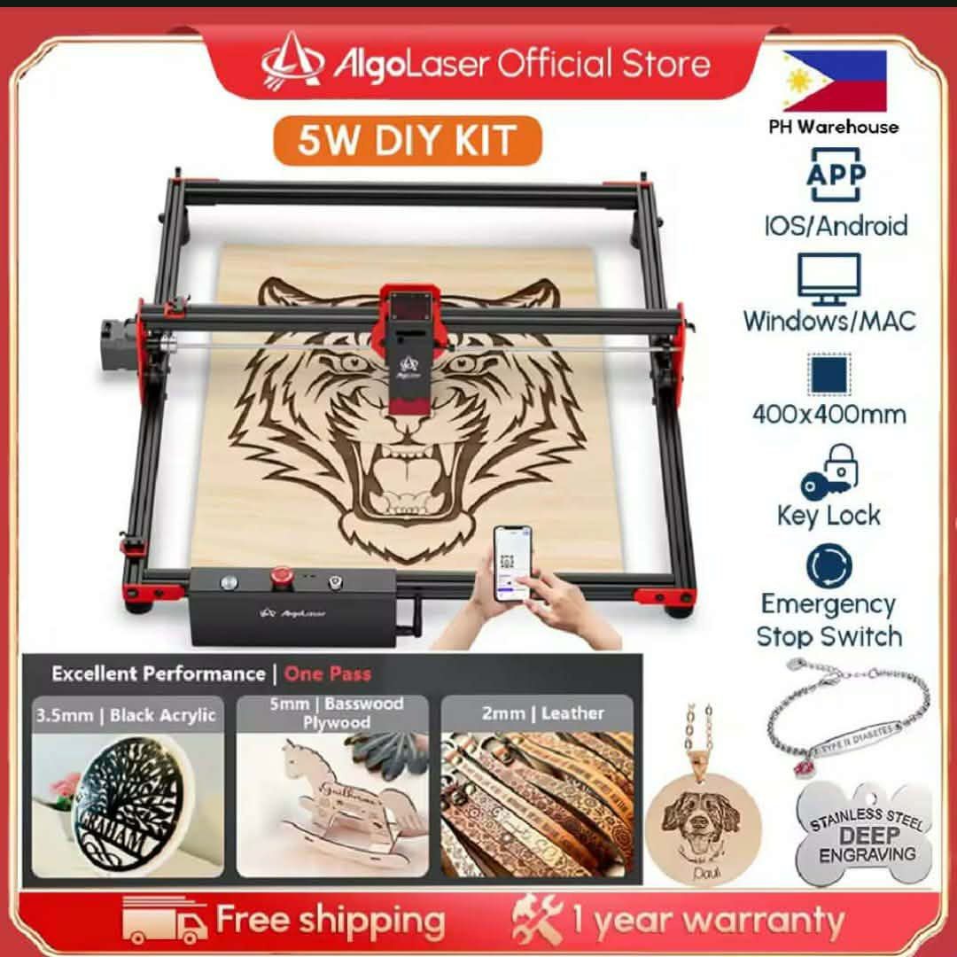 Algolaser 5w DIY KIT for sale!!! (Category: Computer Keyboard) located in Manila. Submitted by hellovhecka (Listing ID 1452946325, Image 1). Description: Algolaser 5w DIY Kit For Sale!! 12k ko nabili Kahit 9,500 na lang No issue RFS: Di na nagagamit Lalamove or Pick up!!! Pm me!!.