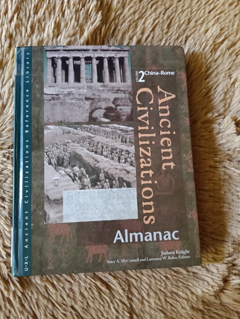 Ancient Civilization Almanac Vol 2: China-Rome (Category: Storybooks) located in Las Pinas. Submitted by prelovedreads1 (Listing ID 1452928562, Image 1). Description: Ancient Civilization Almanac Vol 2: China-Rome MOP: GCASH (Sf not included). No to COD. Payment first. MOD: Lalamove/ GogoExpress / J&T LOCATION: Las Piñas Note: Reservation is valid only for 24 hours and forfeited if not paid. DISCLAIMER: These are preloved books so little flaws su