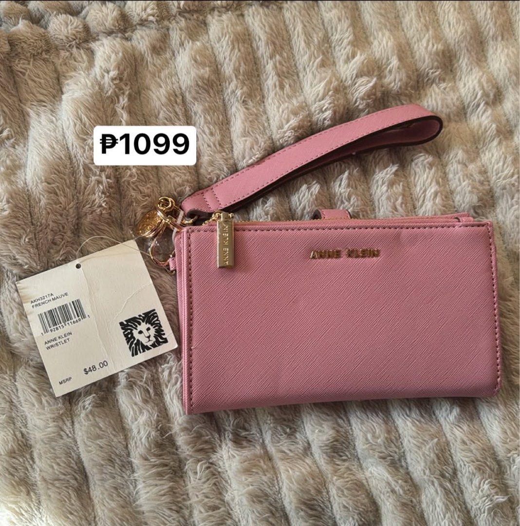 Anne Klein Pink Wallet (Category: Luxury Bags & Wallets) located in Manila. Submitted by hxnnxquito (Listing ID 1453016103, Image 1). Description: 👜 Brand New USA Bags at Low Prices! ✔ Brand new ✔ Never used ✔ With original tags ✔ Mostly from Walmart USA ✔ Affordable prices 🛍️ Find your next favorite bag before it's gone! 💌 Feel free to message us anytime! We'd be happy to answer your questions, send more photos of the item, and assist you wit