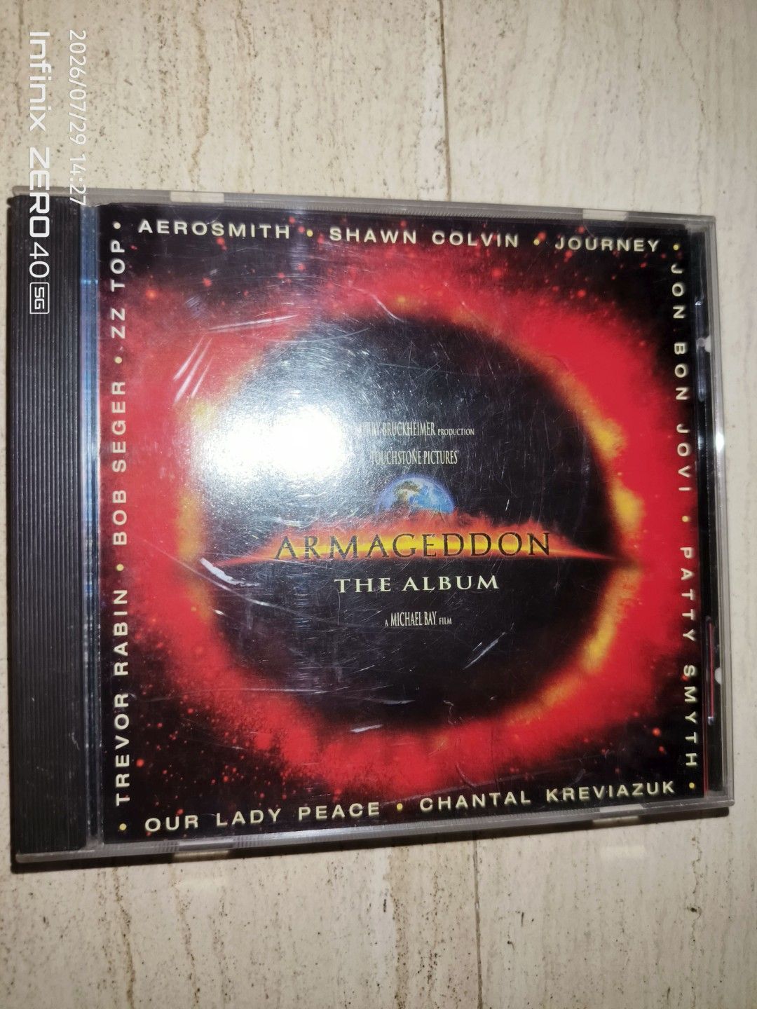 Armageddon OST (Category: CDs & DVDs) located in Singapore. Submitted by kcarasell67 (Listing ID 1452997521, Image 1). Description: Free tracked mail inclusive.