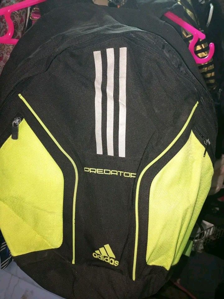 Backpack (Category: Backpacks) located in Manila. Submitted by rubymielbona (Listing ID 1452885981, Image 3). Description: 🎒 FOR SALE: Adidas Predator Backpack ✅ Good condition ✅ Spacious with multiple compartments ✅ Perfect for school, work, gym, or travel 💰 ₱799‼️‼️.