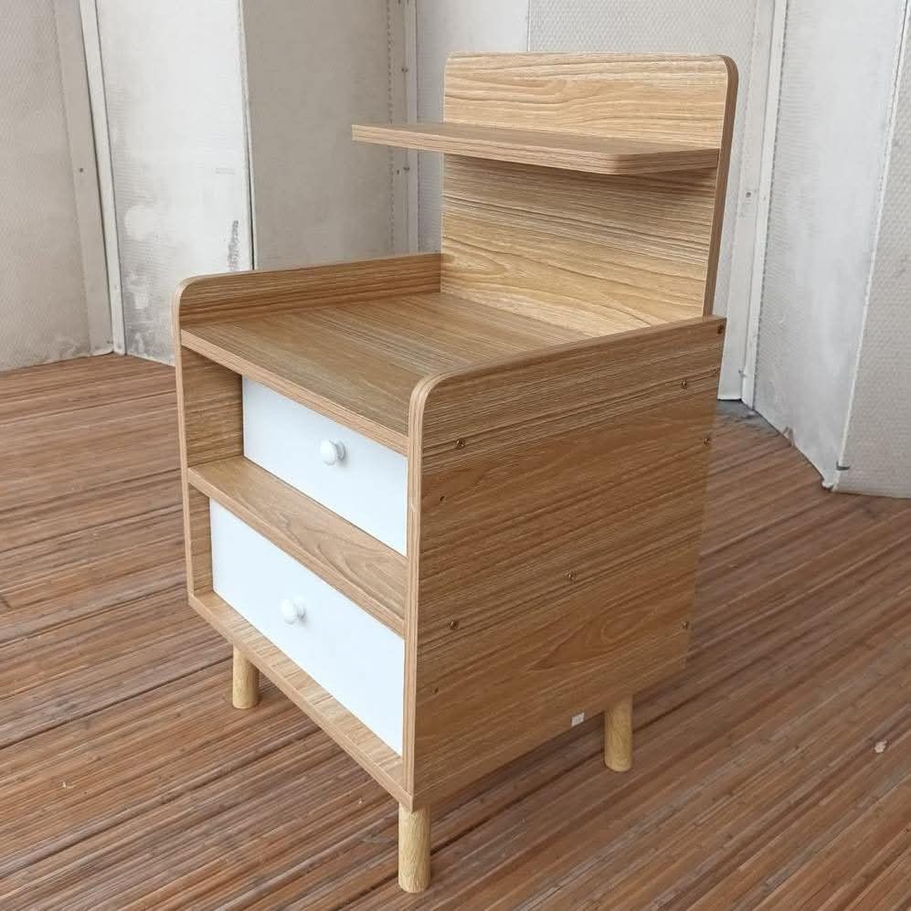 Bedside Table/,drawer (Category: Shelves, Cabinets & Racks) located in Meycauayan. Submitted by marygracecasimiro (Listing ID 1452940621, Image 2). Description: Bedside Table / Drawer Price: 2000 L16 x W13 x H27 In good condition🧡.