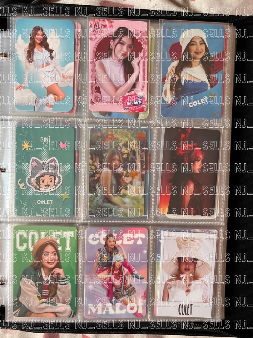 Bini Colet / Maloi - Photocards (Category: Raw Singles) located in Taguig. Submitted by nj_sells (Listing ID 1452932152, Image 1). Description: FS: 📍Bini Colet / Maloi - Photocards [Personal Collection], mssg for price list RFS: • Urgent need funds / decided to collect some pili photocards na lang ✔️Prio take: 5pcs + 💲Selling Price: starts at Php 70 + sf (tingi) 📌Location: Taguig City [ready to ship] 🧾Mode of Payment: Gcash ✔️Condition: 10/10