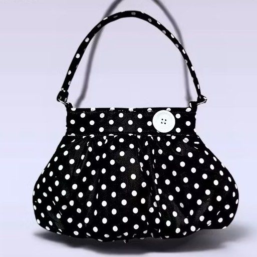 Black Polka Dots kili kili bag (Category: Shoulder Bags) located in Cavite. Submitted by wardrobelooped (Listing ID 1452884070, Image 1). Description: Brand New Polka Dot Bag - Price is still slightly negotiable - PM for more details and inquiries .