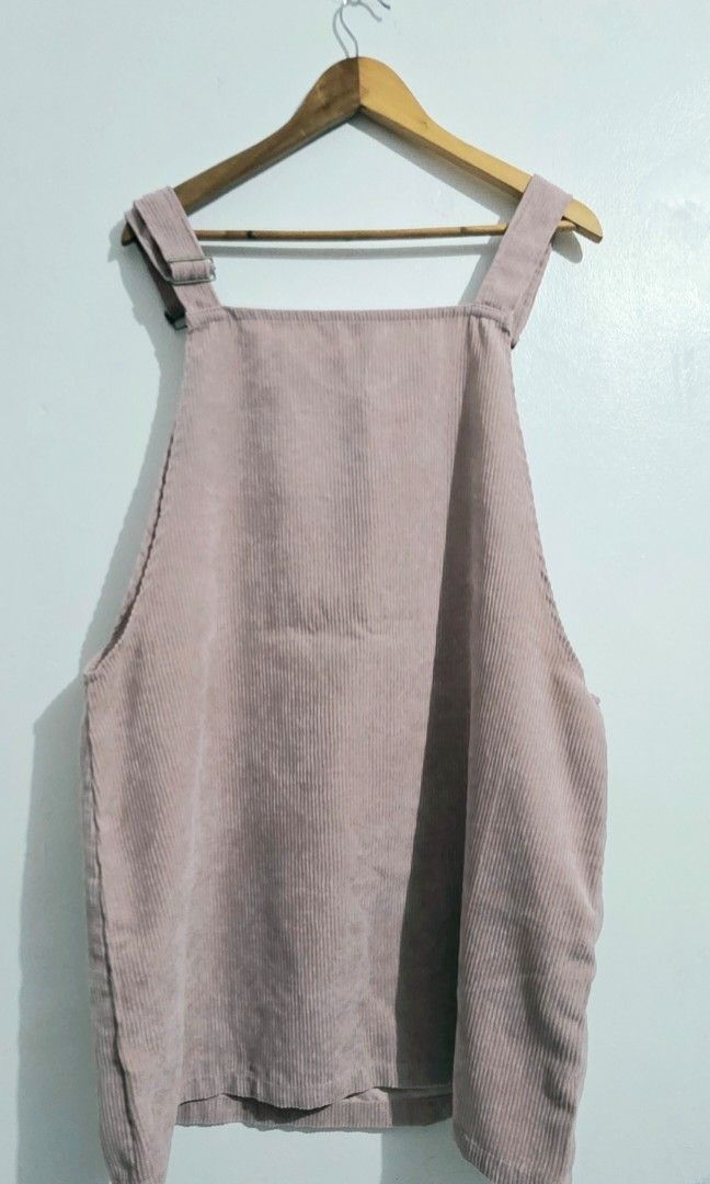 Blush Soft Denim Jumper Dress (Category: Dresses) located in Malolos. Submitted by candyproj (Listing ID 1453004234, Image 3). Description: Blush Soft Denim Jumper Dress SHEIN I Personal Used Clothes Size: 1XL on tag Buy 3 clothes, SHIPPING FEE IS FREE RFS: Decluterring/Migrating Price is Negotiable Everything must go.