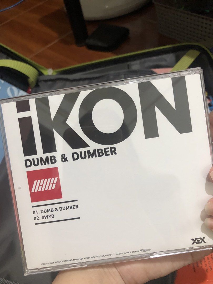 Bobby ikon dumb and dumber (Category: K-Wave Merchandise) located in Quezon City. Submitted by suzyleee (Listing ID 1452950424, Image 2). Description: .