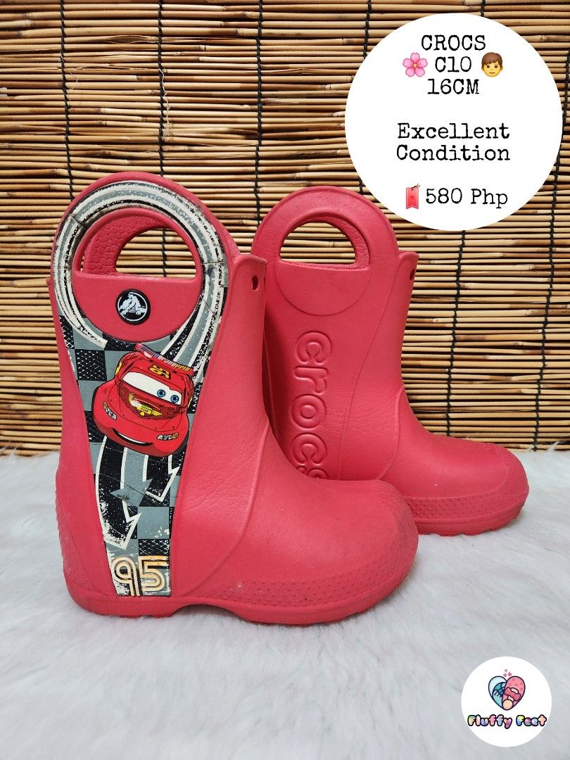C10- Preloved Original Crocs for Kids (Category: Babies & Kids Fashion) located in Navotas City. Submitted by FluffyFeet (Listing ID 1452968507, Image 1). Description: NEW ARRIVAL❗️ This is a PRELOVED ORIGINAL CROCS FOR KIDS❗️❗️ Please manage your expectations ❤️ 📌Strictly MINE NOW, PAY NOW ONLY❗️ (Unless suki na po na maayos kausap at iwas cancellation) 📌You may ask for other photos before placing order/s STRICTLY NO RETURN, NO EXCHANGE UNLESS