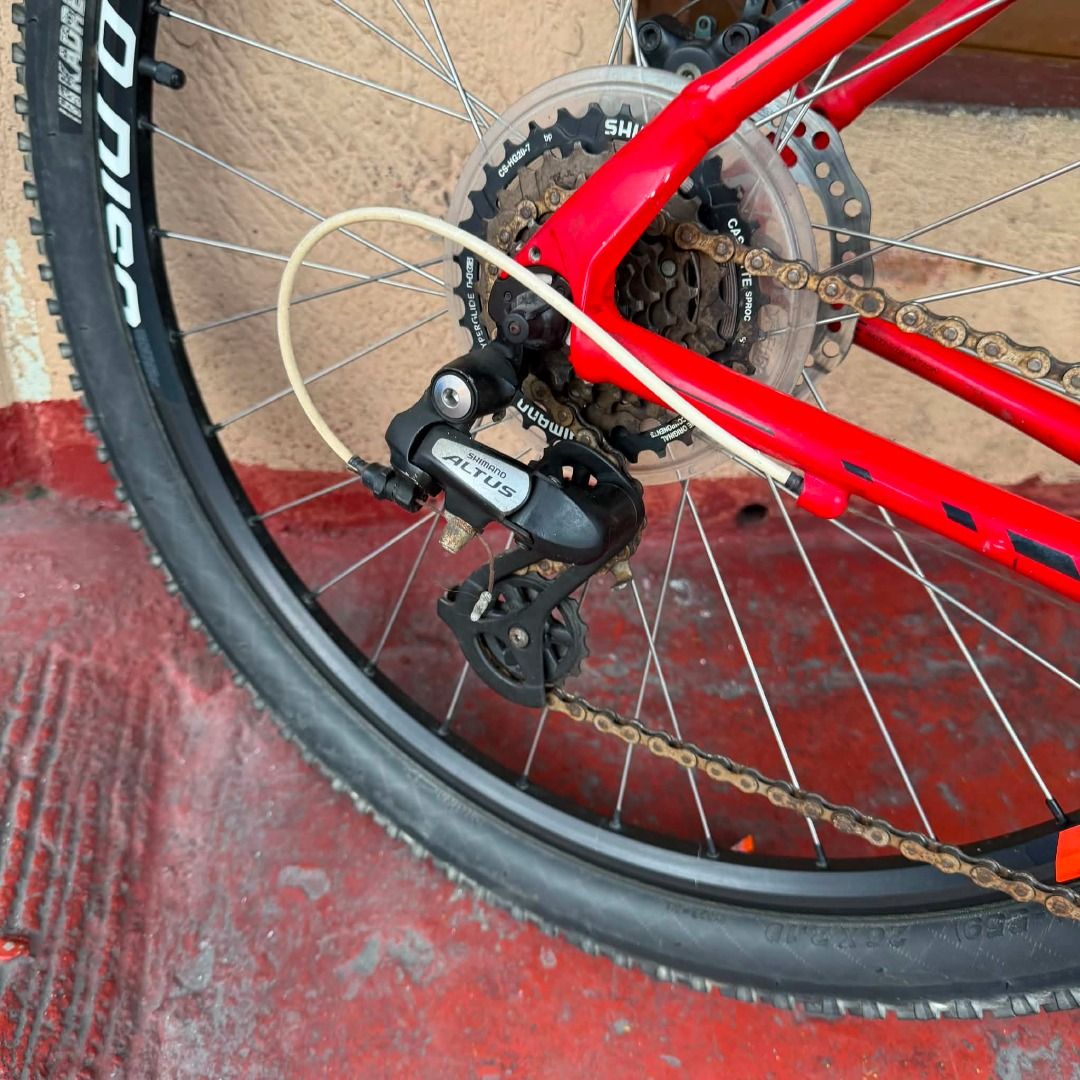 Cannondale Trail 7 26 (Category: Bicycles) located in Manila. Submitted by emvishop (Listing ID 1452954679, Image 2). Description: Cannondale Trail 7 26 7x3 All Stock All parts working: Shifter, Brakes, and Shicks Makapal pa gulong Issue: Scratches Slightly Used 12,000 (Negotiable).