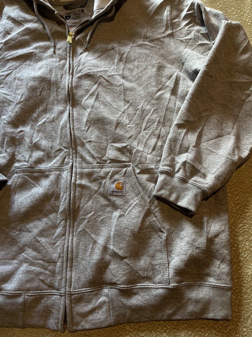CARHARTT ZIP-UP HOODIE (Category: Coats, Jackets and Outerwear) located in La Carlota. Submitted by kenbert.sullivan (Listing ID 1452943772, Image 2). Description: CARHARTT ZIP-UP HOODIE LIKE NEW CONDITION COLOR RATE 10/10 NO ISSUES 26W 31L LOC. NEGROS OCCIDENTAL.