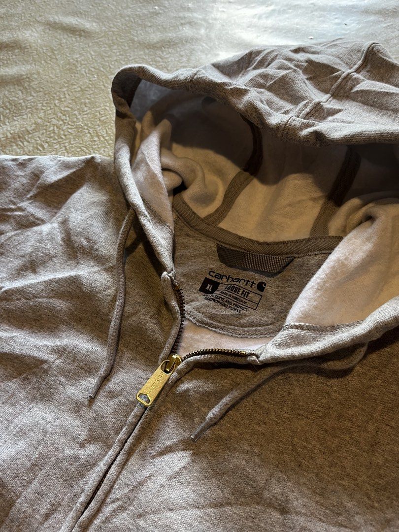 CARHARTT ZIP-UP HOODIE (Category: Coats, Jackets and Outerwear) located in La Carlota. Submitted by kenbert.sullivan (Listing ID 1452943772, Image 3). Description: CARHARTT ZIP-UP HOODIE LIKE NEW CONDITION COLOR RATE 10/10 NO ISSUES 26W 31L LOC. NEGROS OCCIDENTAL.