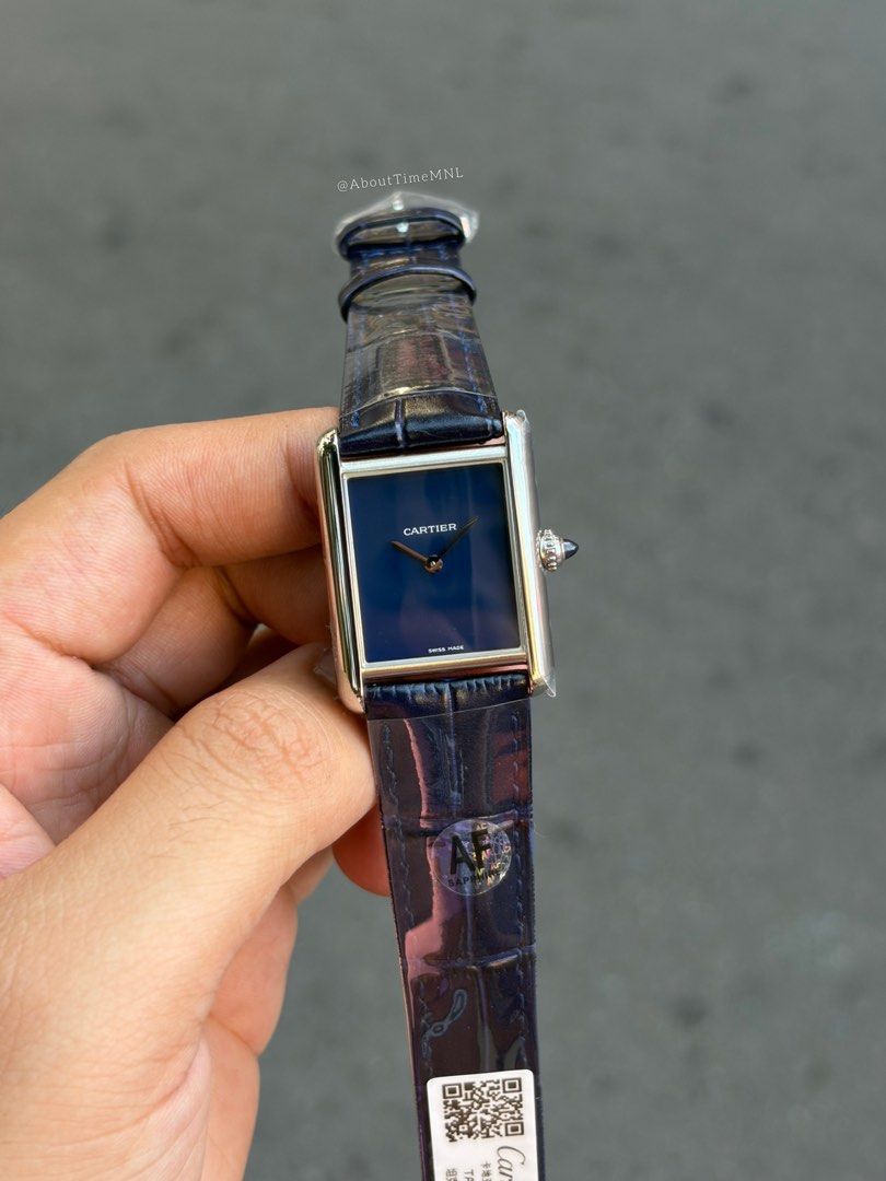 Cartier Tank Must Blue (Category: Luxury Watches) located in Manila. Submitted by abouttimemnl2 (Listing ID 1452937008, Image 1). Description: Brand New Tank Must Blue On hand and ready to ship (dm if you want with box) Can ship nationwide! Dm if interested!.