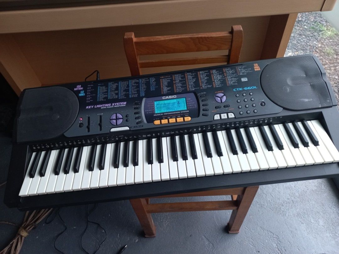 Casio 61-Key Non Touch And Touch Response Keyboard (Category: Computer Keyboard) located in Manila. Submitted by arisdavid24 (Listing ID 1452892812, Image 2). Description: Non Touch 4,200 php Touch Response 5k to 5.9k In Good Working Condition With 220 Volts Power Adaptor Imported from Japan We can deliver within metro manila for COD, ( delivery fee buyer's expense ) We can ship nationwide ( shipping fee buyer's expense ) Call or txt for faster t