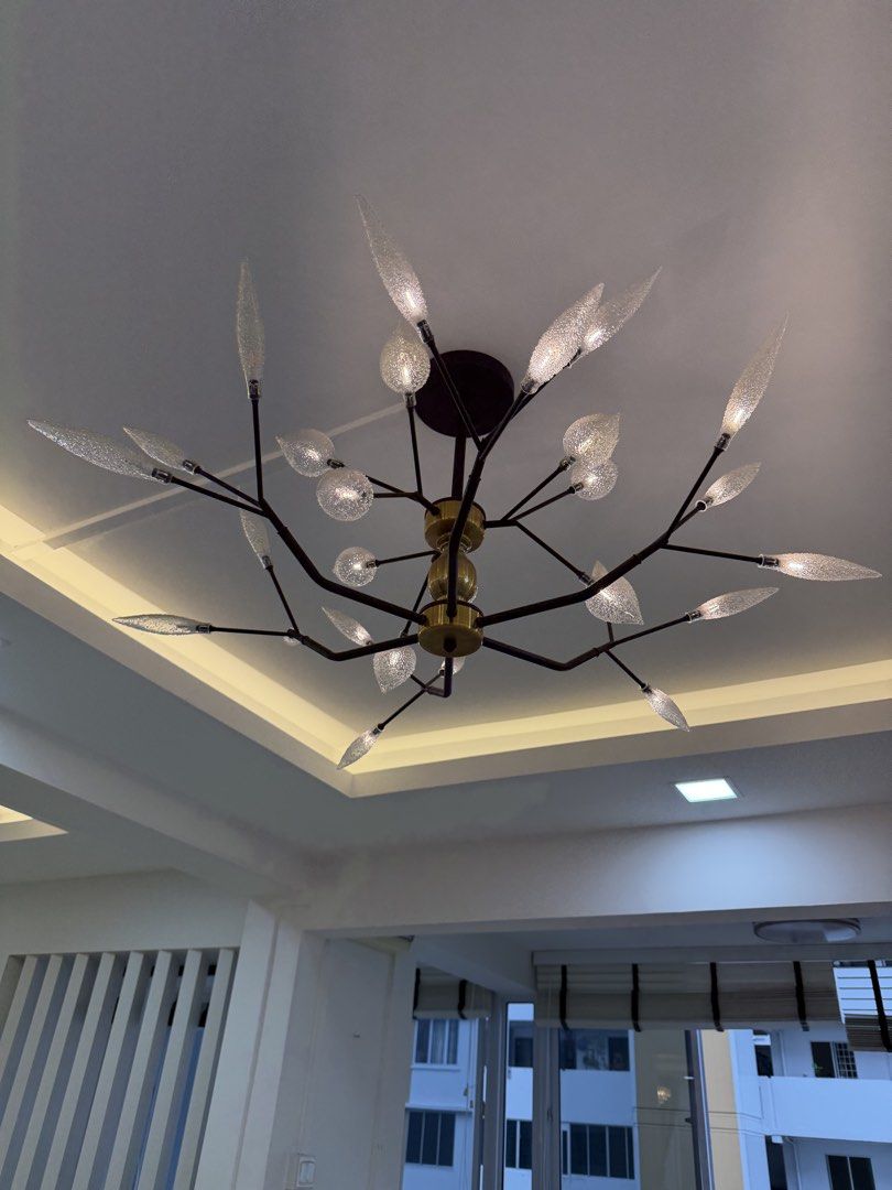 Ceiling lights (Category: Lighting) located in Singapore. Submitted by recyclelic (Listing ID 1452974002, Image 2). Description: Dimensions Width: 97cm Height: 45cm Self collect from blk 129 Marsiling .