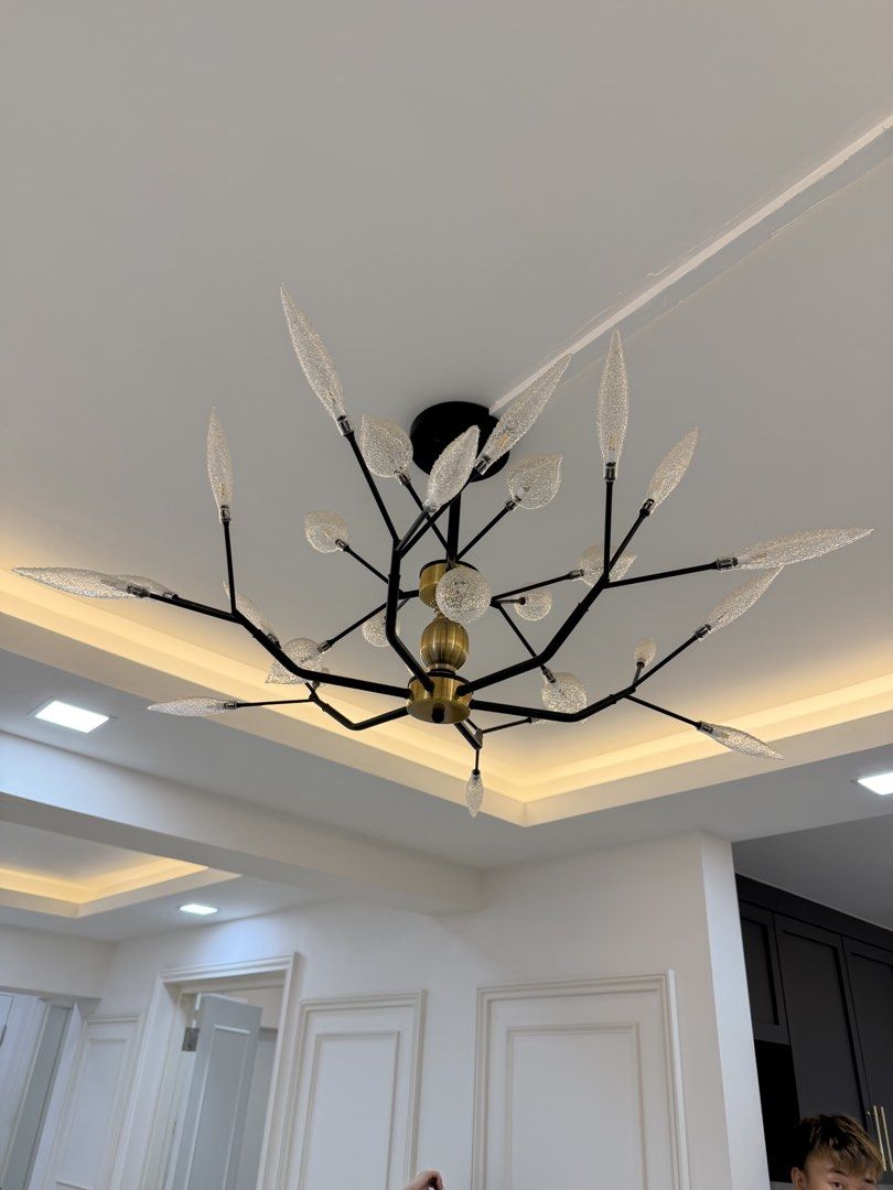 Ceiling lights (Category: Lighting) located in Singapore. Submitted by recyclelic (Listing ID 1452974002, Image 1). Description: Dimensions Width: 97cm Height: 45cm Self collect from blk 129 Marsiling .