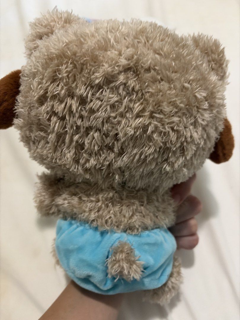 Cute Plush Toy with Bonnet and Bib (Category: Plushies & Soft Toys) located in Taguig. Submitted by declutterjam (Listing ID 1452987805, Image 2). Description: .