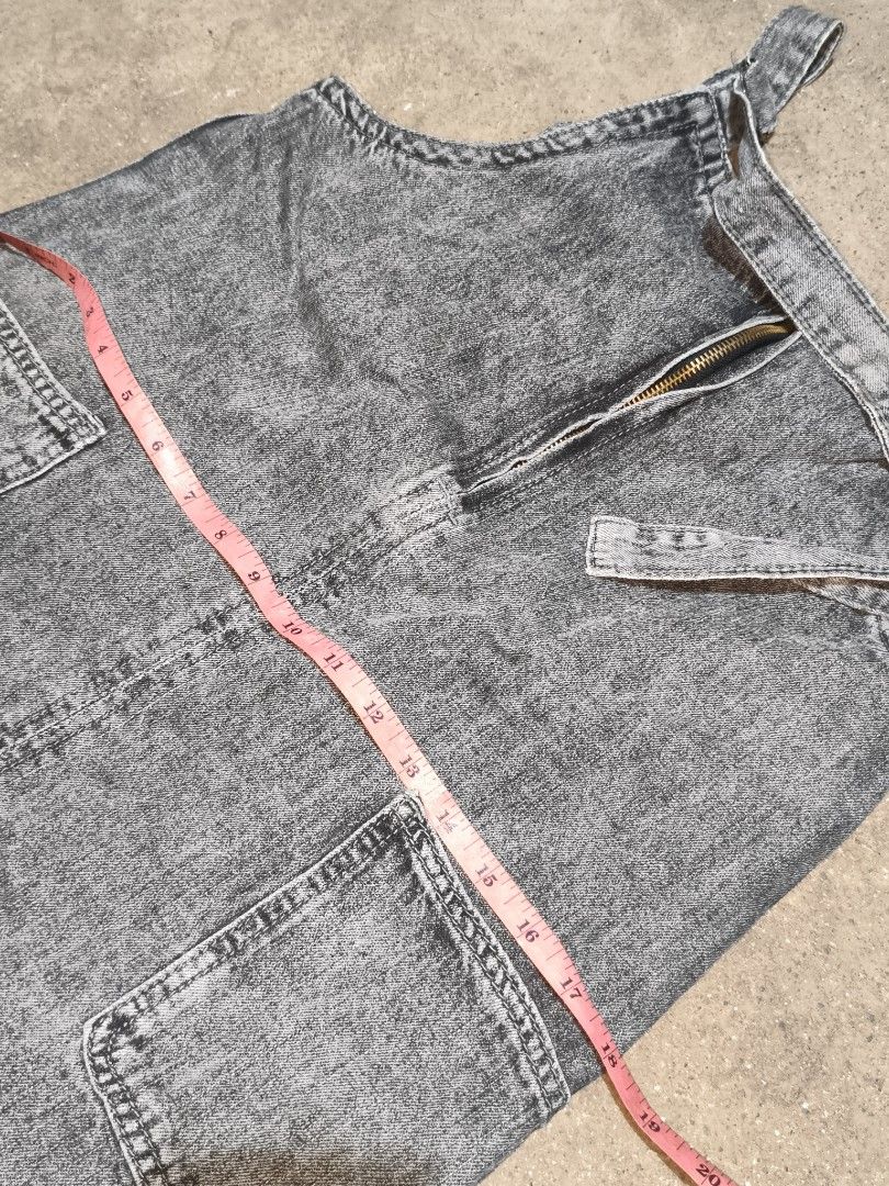 Denim Jumper Skirt (Category: Other Bottoms) located in Las Pinas. Submitted by dnbrbnt (Listing ID 1452885727, Image 2). Description: size med loc. las piñas.