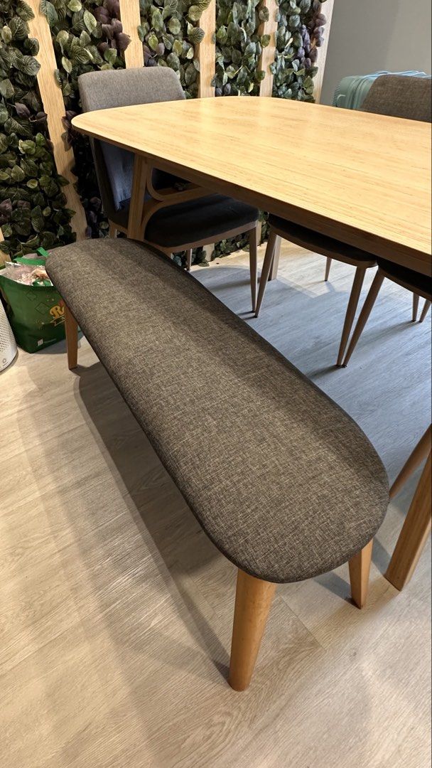 Dining table set (Category: Tables & Sets) located in Singapore. Submitted by dalfieee (Listing ID 1452895149, Image 3). Description: <MOVING OUT SALE> Please read conditions below, you may come and view before committing to the purchase at our convenience. Slight nego can be considered for fast deal. Buyer’s own cost to arrange movers. Dining table from IKEA (included listing from official website for price reference) Condition is well maintaine
